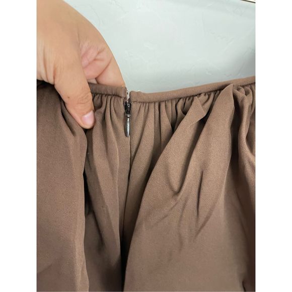 Nikita Mhaisalkar Off-The-Shoulder Bubble Dress Size Small NWT - Picture 7 of 9